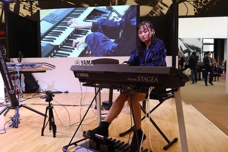 QG刮刮乐盛大亮相Music China 2018，呈现世界级乐器展体验